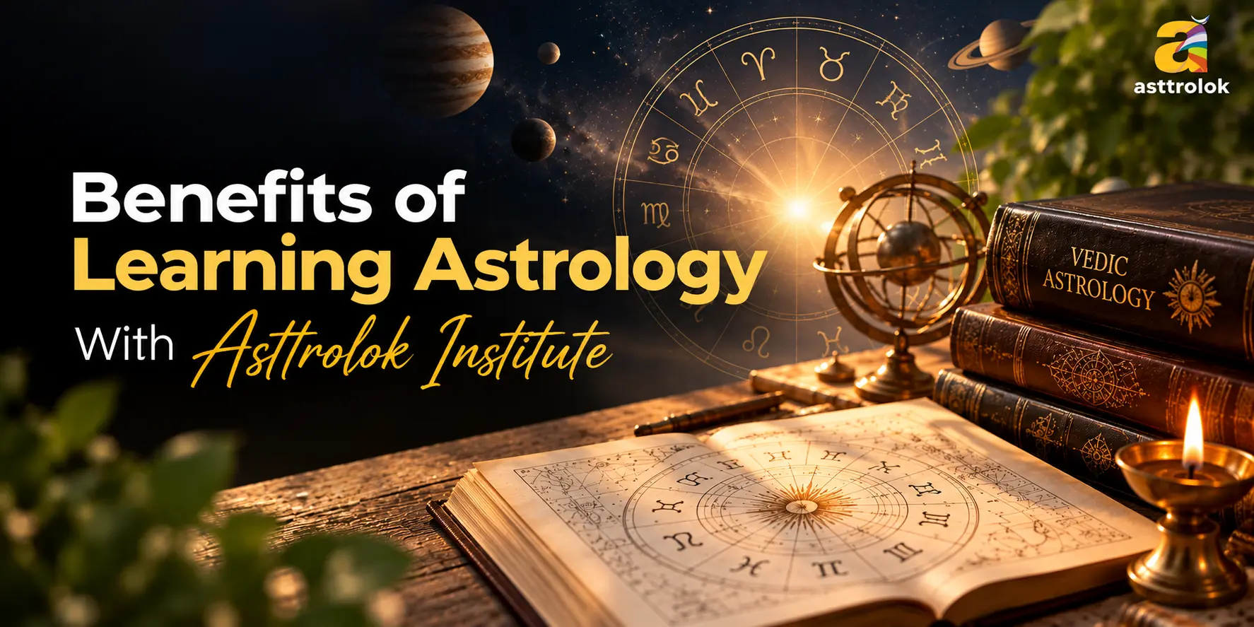 Top Benefits of Learning Astrology from Asttrolok Institute
